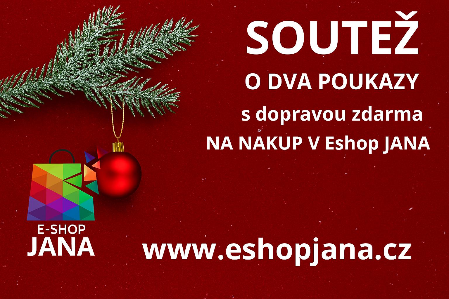 Vánoční soutěž Eshop JANA 2025